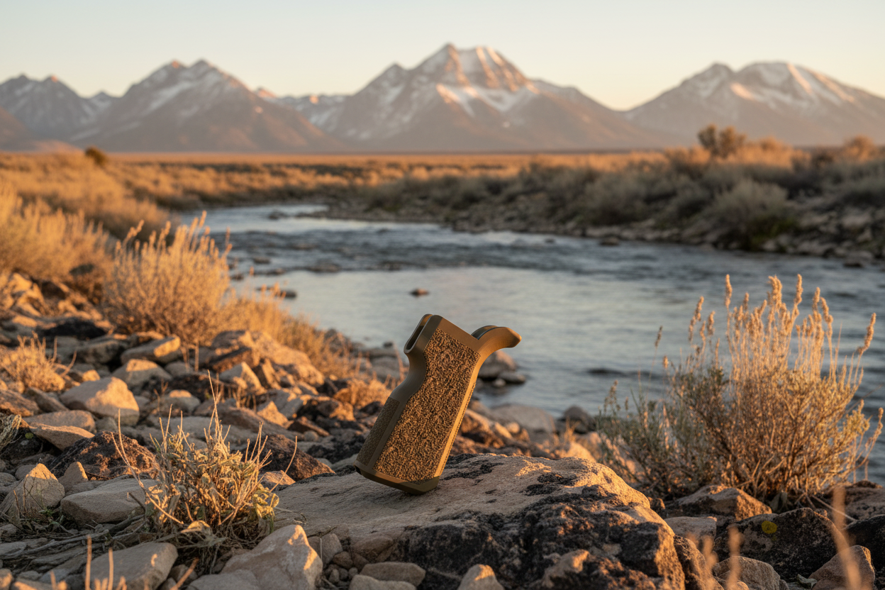 Pistol Grip on Side - Wyoming River