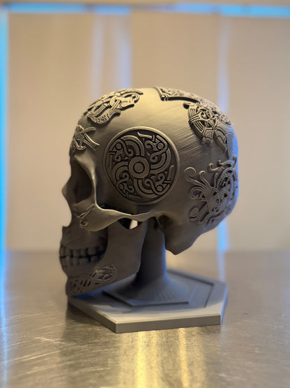 Display Works Skull Stand
