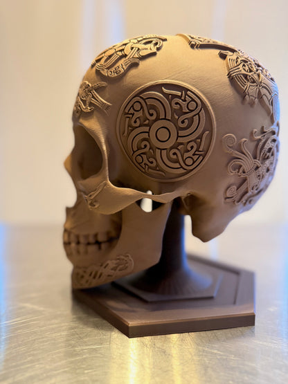 Display Works Skull Stand