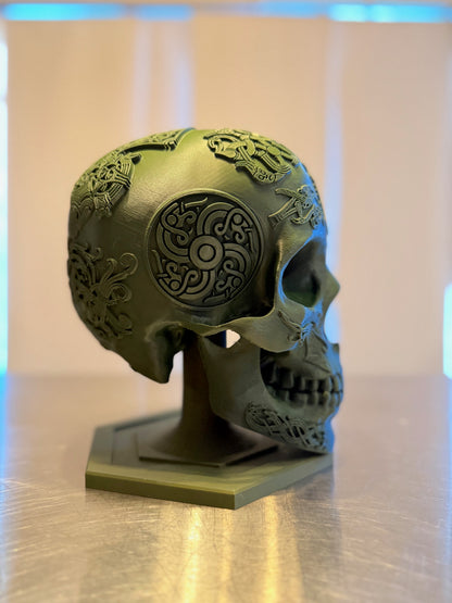 Display Works Skull Stand